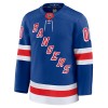 New York Rangers Hockeydrakt Custom Fanatics Premium 2024-25 Blå Hjemme - Herre